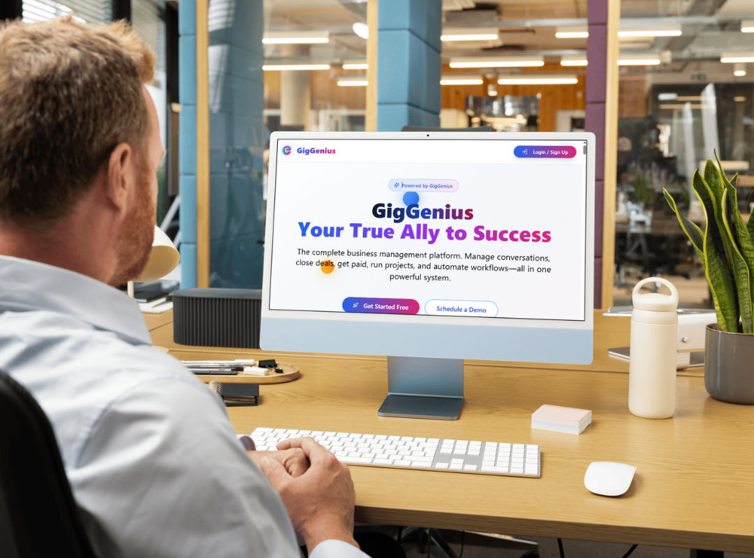 GigGenius CRM Dashboard